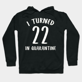 I Turned 22 In Quarantine Hoodie